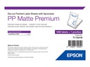 Epson Premium - Polypropylen (PP) - matt - permanenter Acrylklebstoff - 203 x 152 mm 1000 Etikett(en) (1 Bogen x 1000)