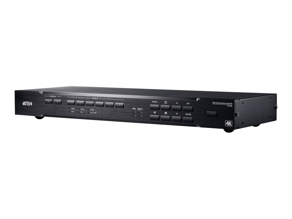 ATEN VP1920 9x2 4K Presentation Matrix Switch