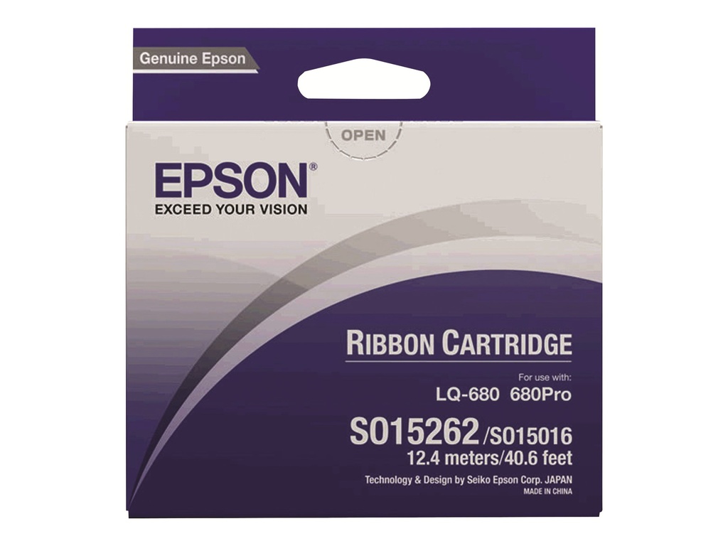 [C13S015262] Epson Schwarz - Textilband - für LQ 1060, 2500