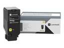 Lexmark Gelb - original - Tonerpatrone - für