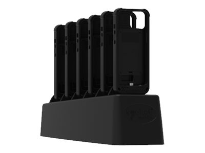 Socket Mobile DuraSled DS800 - Mit 6 Bay-Ladegerät - Barcode-Scanner - Begleiter - Linear-Imager - Bluetooth 2.1 EDR (Packung mit 6)