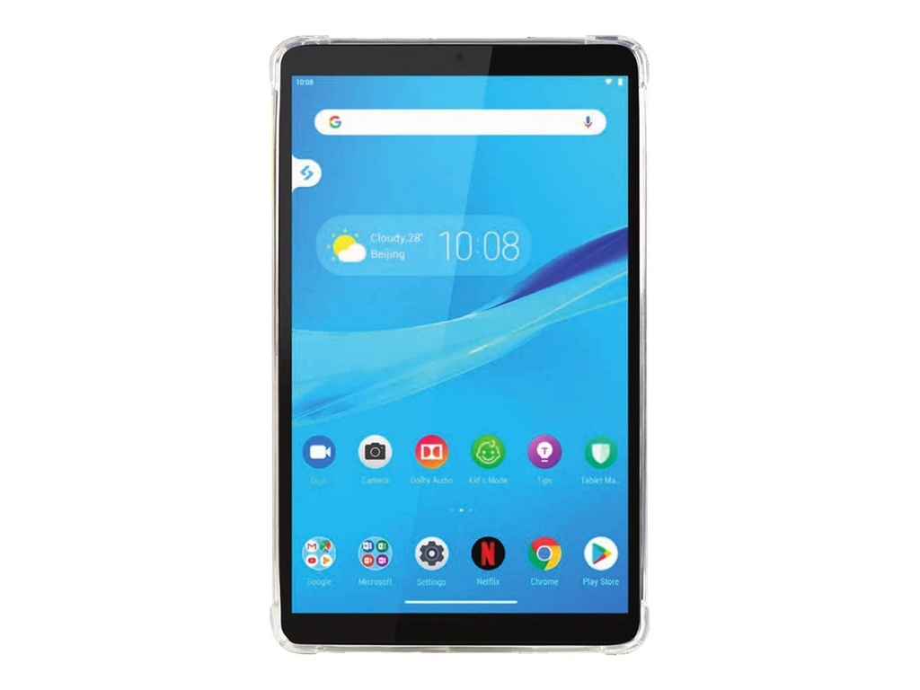 Mobilis R-Series - Hintere Abdeckung für Tablet - durchsichtig - für Lenovo Tab M8 HD (2nd Gen)