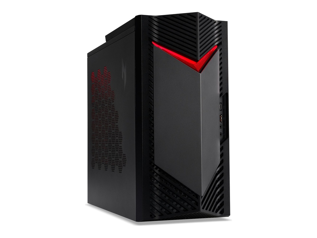 Acer Nitro 50 N50-656 - Tower - Core i5 i5-14400F / 2.5 GHz - RAM 16 GB - SSD 512 GB - NVMe - GeForce RTX 4060 - Wi-Fi 6E, Bluetooth, 1GbE - WLAN: 802.11a/b/g/n/ac/ax (Wi-Fi 6E)