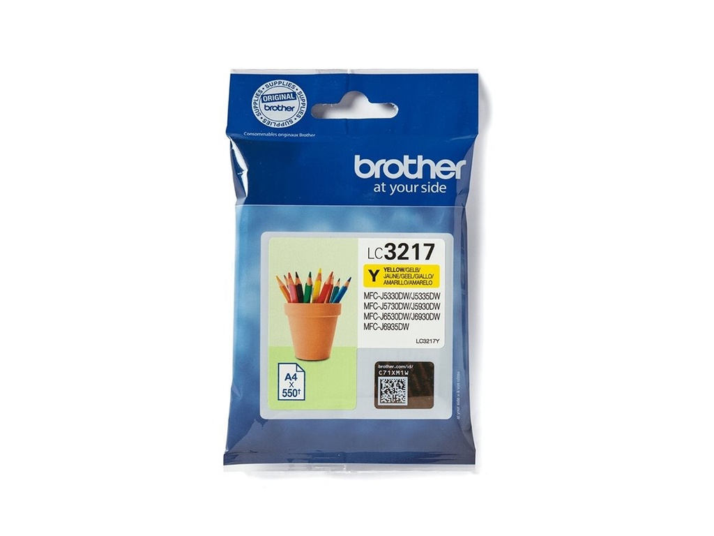 Brother LC3217Y - Gelb - original - Tintenpatrone