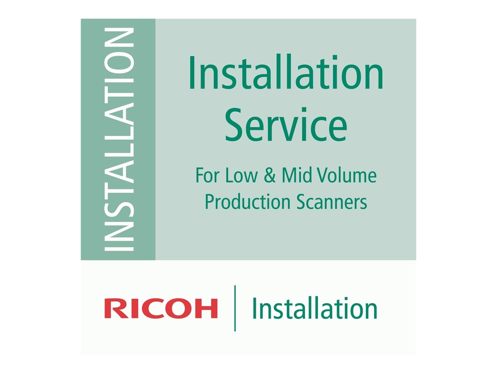 Fsas Technologies Ricoh - Installation - für Ricoh fi-7600, fi-7700