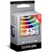 Lexmark Cartridge No. 35 - Farbe (Cyan, Magenta, Gelb)