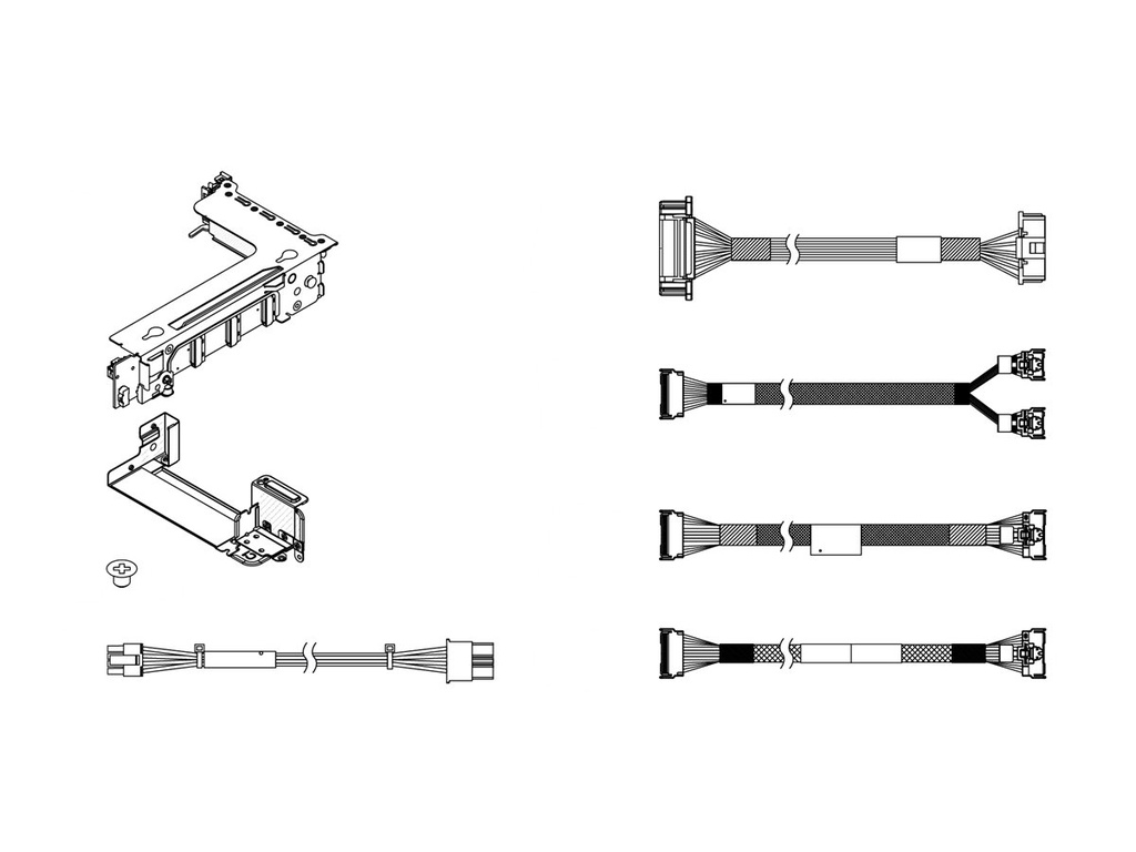 [4XH7A85885] Lenovo Riser 3 Option Kit - Riser Card - für