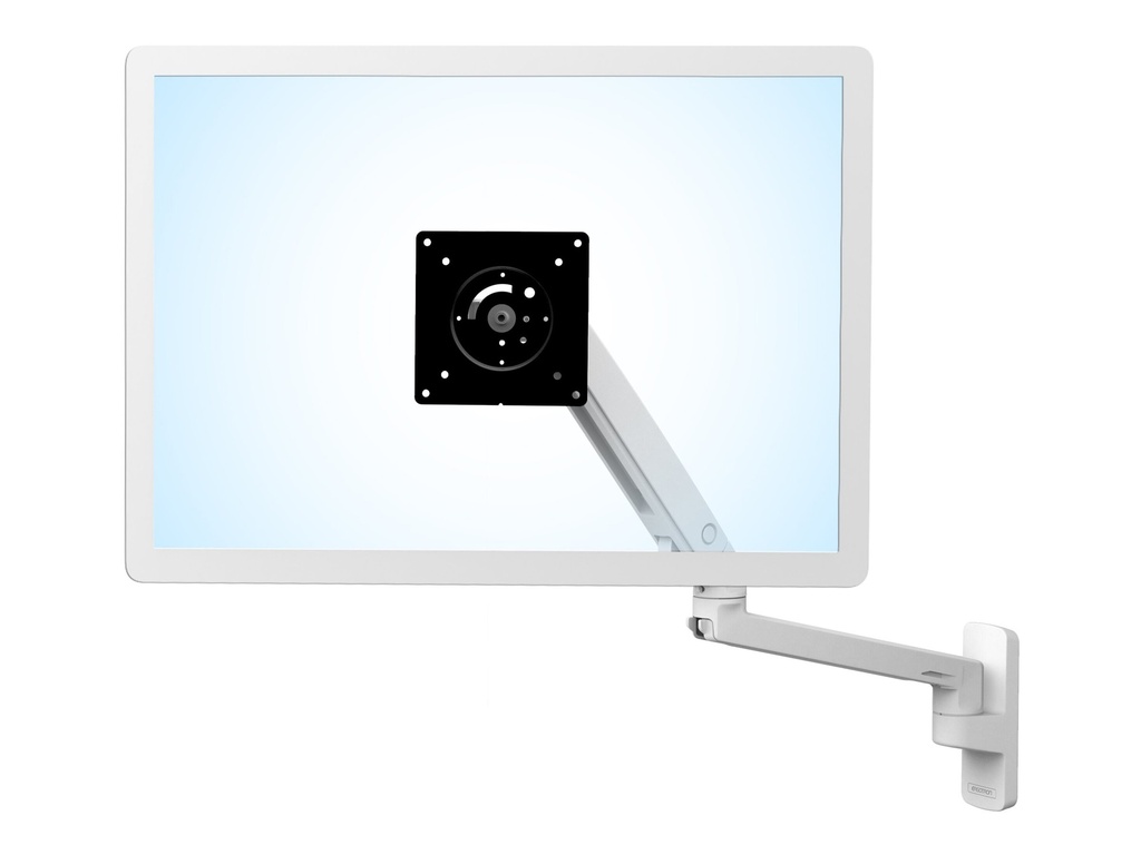 Ergotron MXV - Befestigungskit (Gelenkarm, Aufbauplatte) - Konstante Krafttechnologie - für LCD-Display - weiß - Bildschirmgröße: bis zu 86,4 cm (bis zu 34 Zoll)