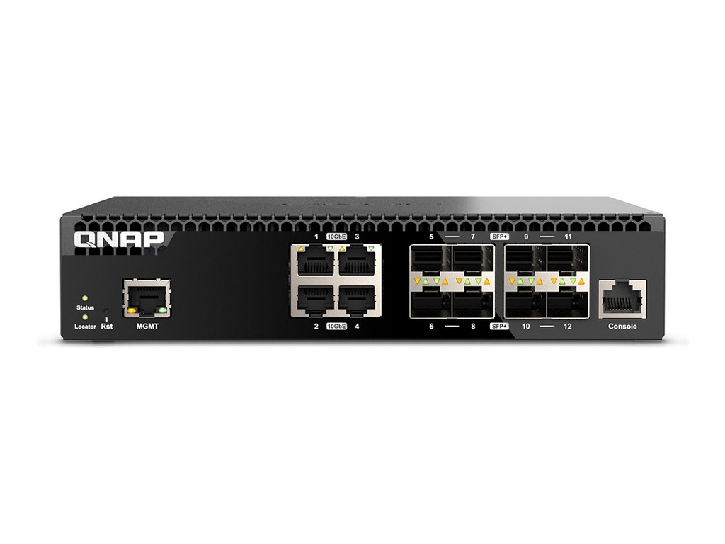 QNAP QSW-M3212R-8S4T - Switch - managed - 4 x