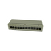 Synergy 21 Keystone Modulträger Patchpanel für 12x TP-Modul Aufputz Metall