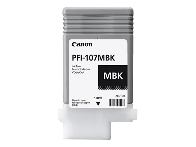 Canon PFI-107 MBK - 130 ml - mattschwarz - original