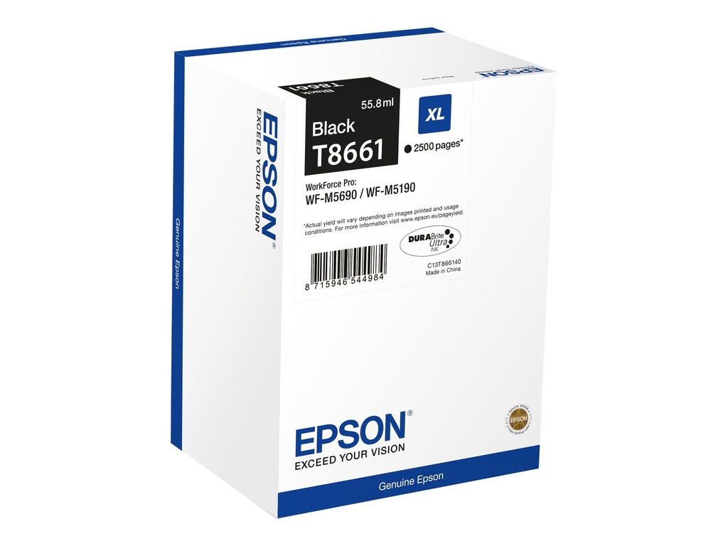 Epson T8661 - Schwarz - original - Nachfülltinte