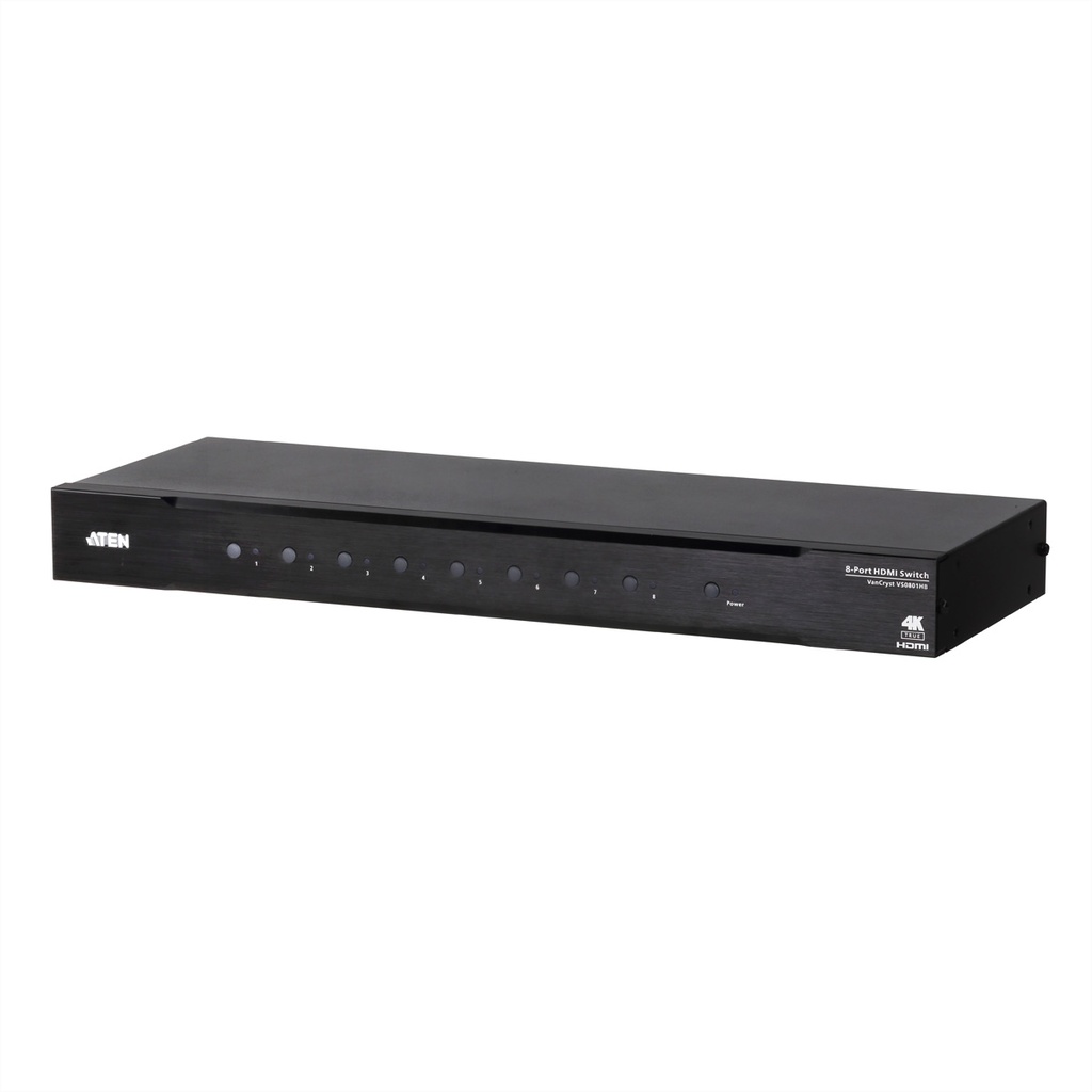 ATEN VS0801HB True 4K HDMI Switch - KVM-Umschalter - 8-Port