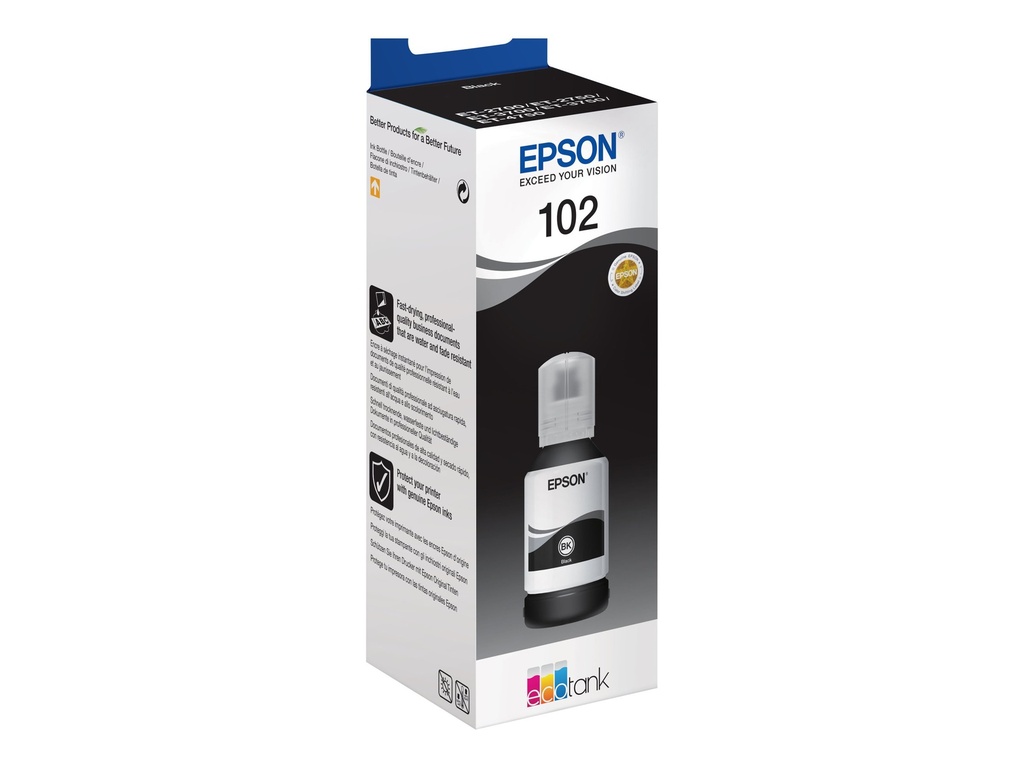 Epson 102 - 127 ml - Schwarz - original - Tintenbehälter