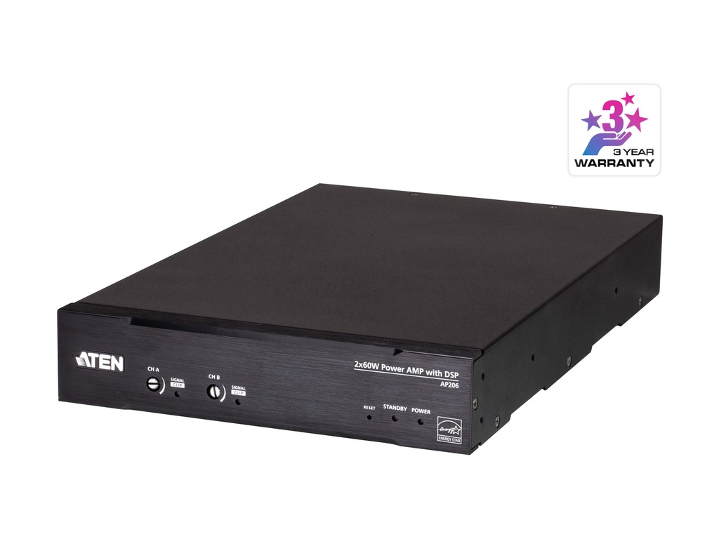 ATEN AP206 - Leistungsverstärker - 2 x 60 Watt