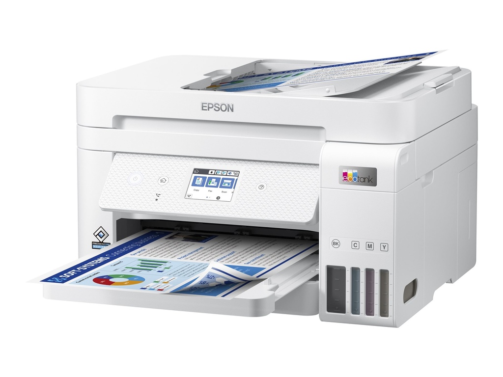 [C11CJ60407] Epson EcoTank ET-4856 - Multifunktionsdrucker - Farbe - Tintenstrahl - wiederbefüllbar - A4 (Medien)