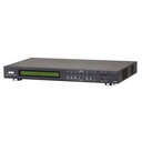 ATEN 8 x 8 HDMI Matrix Switch mit Videowall & Scaler - Skalierungs-Matrix-Schalter - 6,75 Gbit/s - 225 MHz - 1920 x 1080 Pixel - Schwarz - Metall