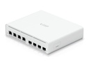 Ubiquiti UniFi UISP Switch Plus - Switch - managed - 4 x 2.5GBase-T + 4 x 10Gb Ethernet SFP+ - Desktop, an Rack montierbar, wandmontierbar - Passives PoE (160 W)