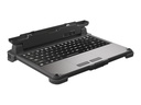 GETAC Tastatur - abnehmbar - mit Touchpad - hintergrundbeleuchtet