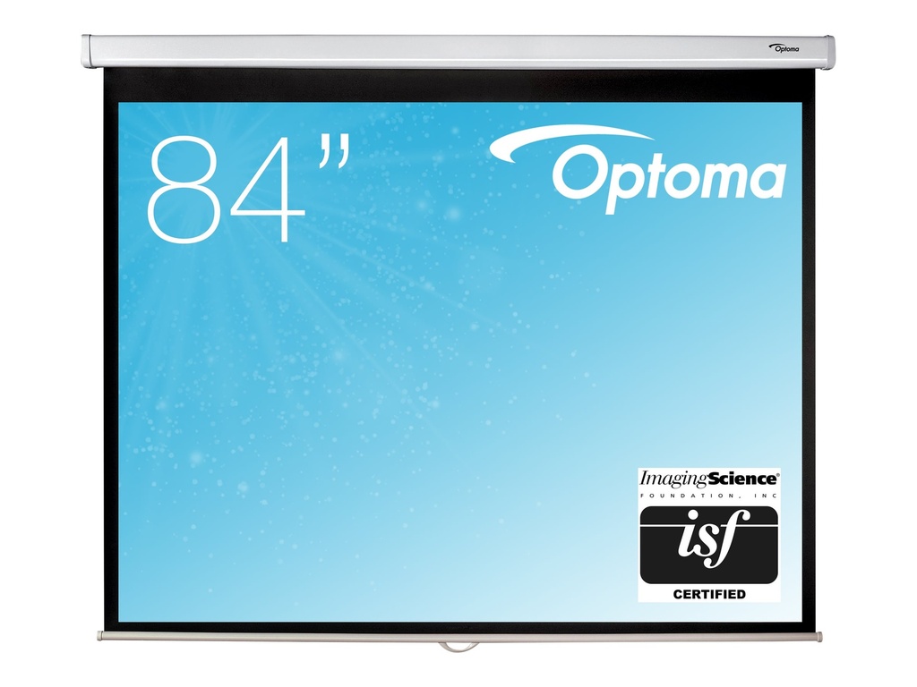 Optoma DS-3084PWC - Leinwand - Deckenmontage möglich, geeignet für Wandmontage - 213 cm (84")