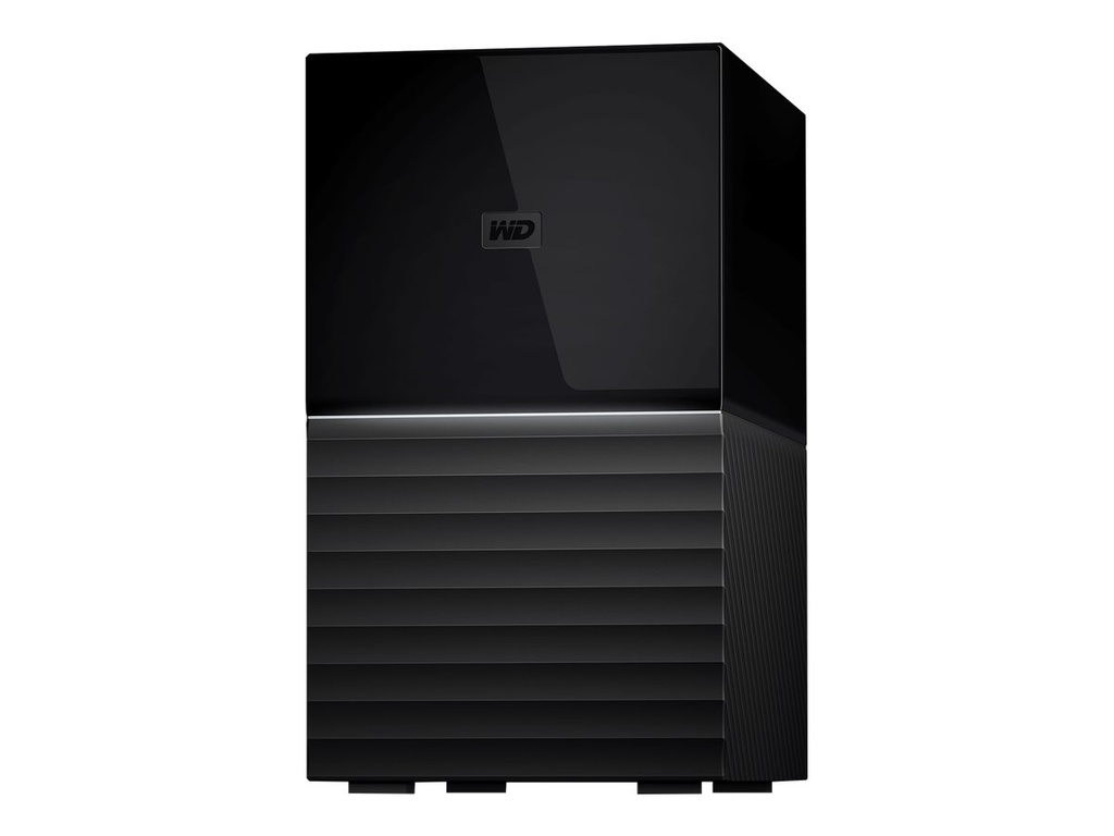 WD My Book Duo WDBFBE0360JBK - Festplatten-Array - 36 TB - 2 Schächte - HDD 18 TB x 2 - USB 3.1 Gen 1 (extern)