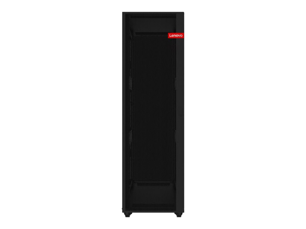 Lenovo ThinkSystem Expansion - Schrank Netzwerkschrank - robust - Onyx - 48U - 48.3 cm (19")