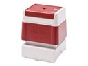 Brother 4040 - Stempel - vorgetränkt - Rot - Benutzerdefinierter Text - 40 x 40 mm (Packung mit 6)