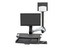 Ergotron Befestigungskit (CPU-Halter, 2 Schienenabdeckungen, 2 Kabelkanäle, Wandschienenhalterung, Maus-Shelf, Handgelenkkissen, VESA-Adapter, Tastatur-Tablett, einstellbarer Monitorarm, Wandschiene 34", Ablage für Barcode-Scanner und Maus) - für LCD-Display / PC-Ausrüstung - Aluminium, hochwertiger Kunststoff - Polished Aluminum - Bildschirmgröße: bis zu 61 cm (bis zu 24 Zoll)
