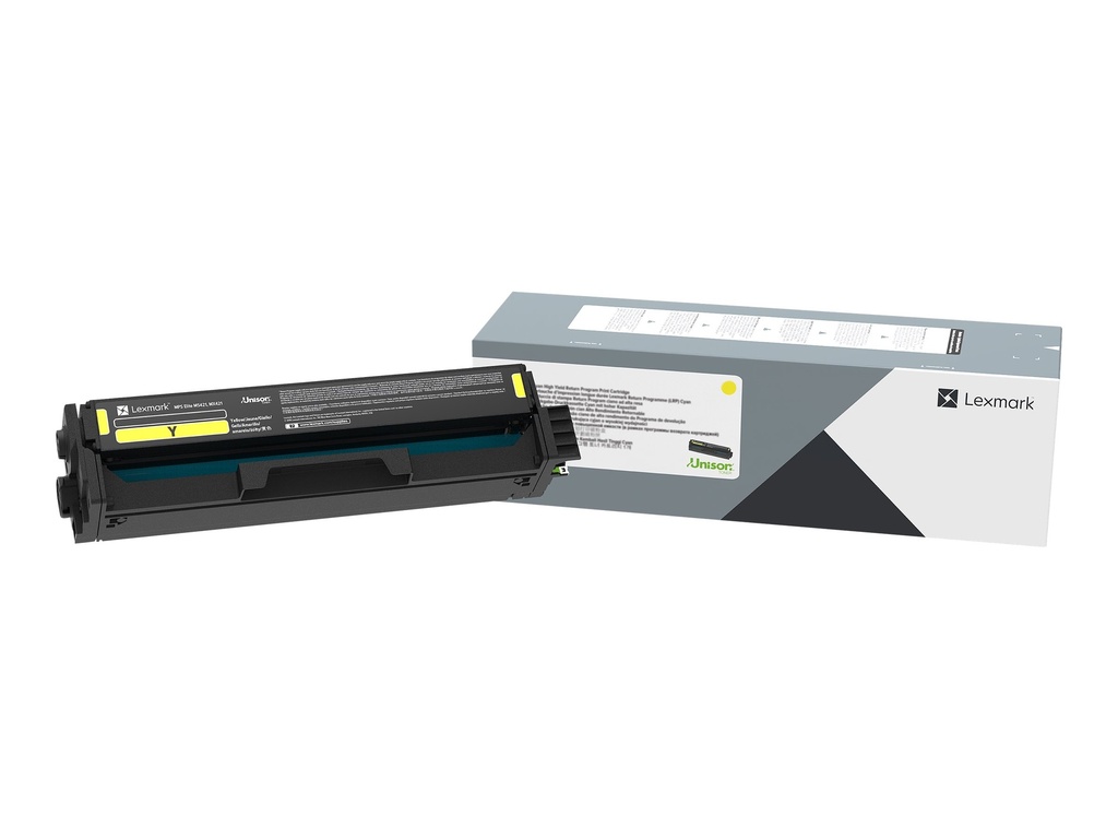 Lexmark Hohe Ergiebigkeit - Gelb - original