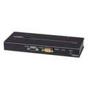 ATEN USB VGA KVM Adapter Module with USB PS/2 and RS-232 - Adapter - Digital/Daten