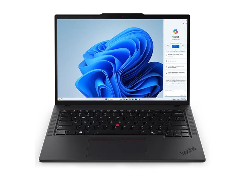 Lenovo ThinkPad T14 Gen 5 21ML - 180°-Scharnierdesign - Intel Core Ultra 7 155U / 1.7 GHz - Win 11 Pro - Intel Graphics - 16 GB RAM - 512 GB SSD TCG Opal Encryption 2, NVMe - 35.6 cm (14")
