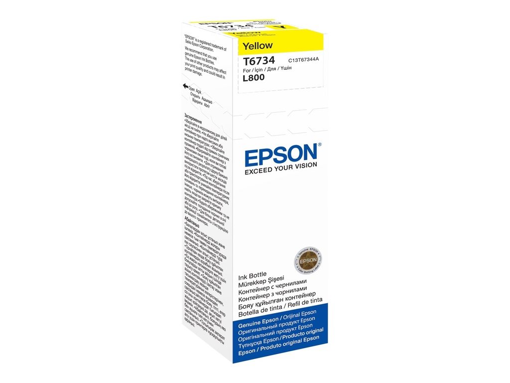 Epson T6734 - 70 ml - Gelb - original - Nachfülltinte