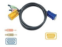 ATEN 2L-5203A - Video- / Audiokabel - HD-15 (VGA)