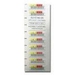 Quantum LTO-4 Barcode Labels 000601-000800 - Strichcodeetiketten (Packung mit 200)
