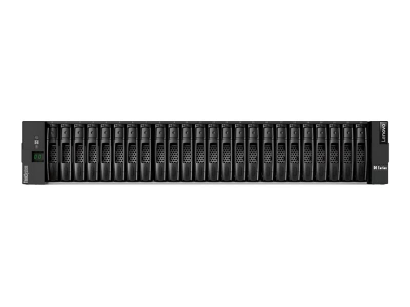 Lenovo ThinkSystem DE240S 2U24 SFF Expansion Enclosure - Speichergehäuse - 24 Schächte (SAS-3)