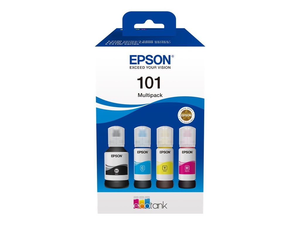 Epson 101 Multipack - 4er-Pack - Schwarz, Gelb, Cyan, Magenta