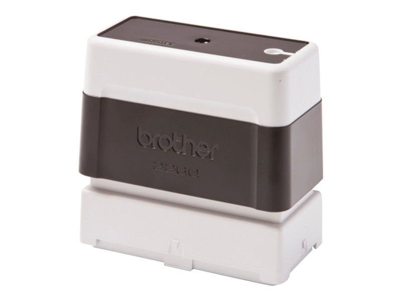 Brother 2260 - Stempel - vorgetränkt - Schwarz - Benutzerdefinierter Text - 22 x 60 mm (Packung mit 6)
