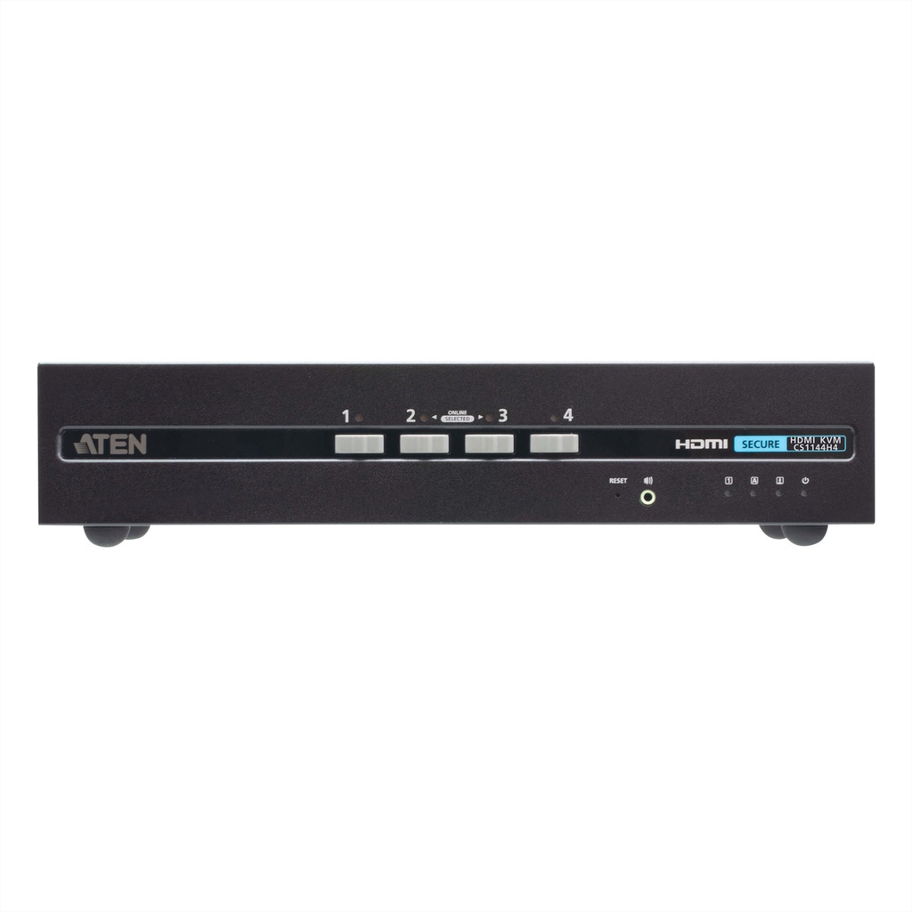 ATEN CS1144H4 USB HDMI Dual Display Secure KVM Switch - KVM-Umschalter - 4-Port