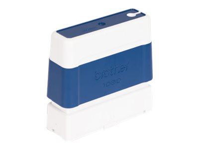 Brother 1060 - Stempel - vorgetränkt - Blau - Benutzerdefinierter Text - 10 x 60 mm (Packung mit 6)
