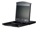 ATEN ALTUSEN KL1516AM - KVM-Konsole mit KVM-Switch - 16 Anschlüsse - PS/2, USB, seriell - German QWERTZ - 43.2 cm (17")