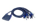 ATEN Petite CS64US - KVM-/Audio-/USB-Switch
