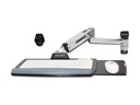 Ergotron LX - Befestigungskit (Steh-Sitz-Arm, Verlängerung, Basis, Tastatur-Tablett, Mausablage zum Herausziehen, Handgelenkkissen, Maushalterung)