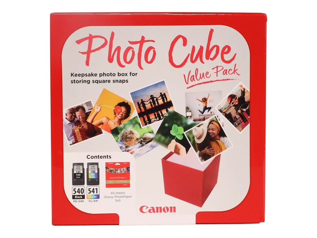 Canon PG-540/CL-541 Photo Value Pack - Glänzend - 0.27 mm - 2er-Pack - Farbe (Cyan, Magenta, Gelb)