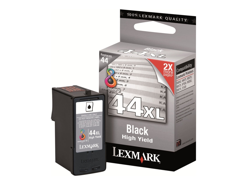 Lexmark Cartridge No. 44 - Schwarz - original