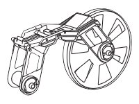 Brother MCFA2LB - Hellblau - 38 mm x 310 m - Farbbandkassette