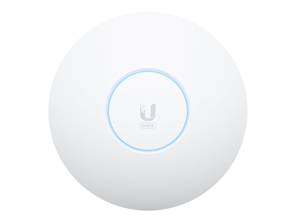 Ubiquiti UniFi U6 - Accesspoint - Wi-Fi 6E - 2.4 GHz, 5 GHz, 6 GHz
