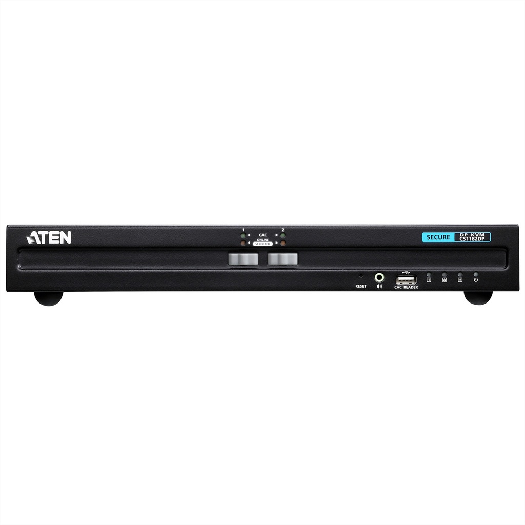 ATEN USB DVI Secure KVM Switch - KVM-Umschalter - 2-Port