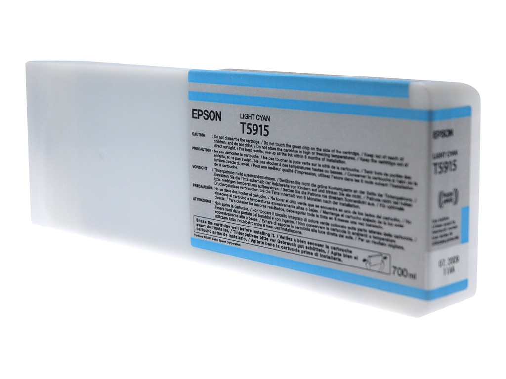 Epson T5915 - 700 ml - hell Cyan - original - Tintenpatrone