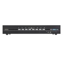 ATEN CS1148D4C USB 4K DVI Dual Display Secure KVM mit Card Reader - KVM-Umschalter - 8-Port