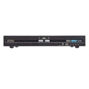 ATEN CS1182D4C USB 4K DVI Secure KVM mit Card Reader - KVM-Umschalter - 2-Port